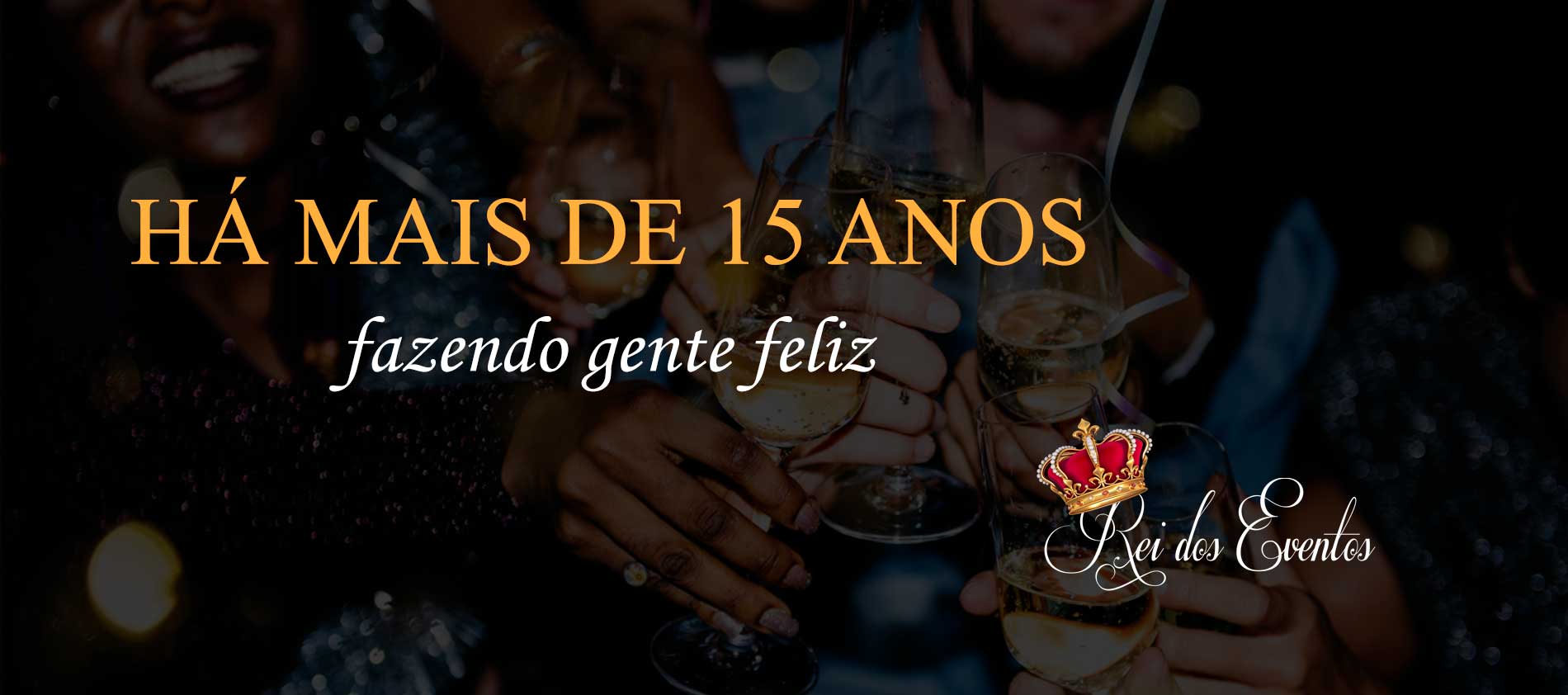 Há mais de 15 aos no mercado de festas e eventos