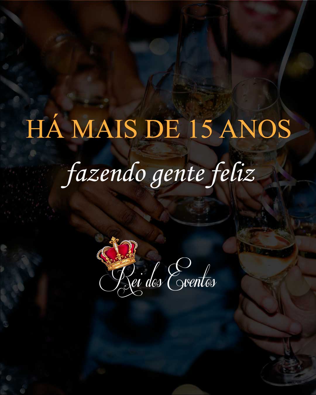 Há mais de 15 aos no mercado de festas e eventos