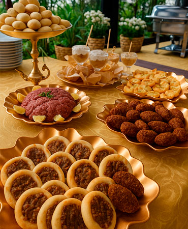 Buffet de Comida Árabe para Eventos